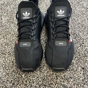 Adidas Shoes Black NMB_R1 V2 Core Sneakers Low Top Casual Boost H01589 Mens 10